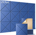 Sonicism 22 Pack X-Lined Acoustic Panels by Sonicism