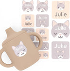 Large Name Labels for Kids by Teddylabels