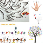 Lsushine Craft Ink Pad Stamps Partner DIY Color, 15 Color Craft Ink Pad - Image 3