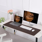 Leather Desk pad Protector, Large Desk mat - Image 7