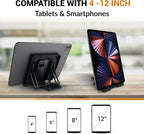 Portable Tablet Stand for Desk, Non-Slip Base, Foldable & Travel-Friendly for - Image 5