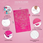 Legend Planner – Weekly & Monthly Life Planner to Hit Your Goals & Live - Image 2