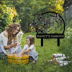 Personalized Garden Signs | Customized Metal Yard Sign Stakes | Custom - Image 2