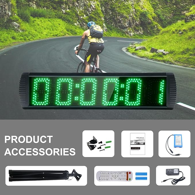 Large LED Display Digital Race Timer - Image 2