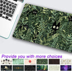 Cute Anime Cats Desk Mat Green Leaves Kawaii Mousepad XXL Extended Large Gaming - Image 2