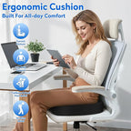 XXLSeat Cushion Office Car Seat Cushion, Memory Foam Cushion - Image 7