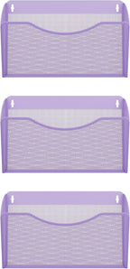 EasyPAG Single Pocket Wall File Organizer, Mesh Hanging File Folder Organizer - Image 2