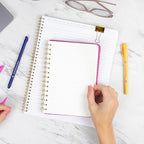 PAPERAGE Graph Paper Spiral Notebook & Journal, 160 Pages, Medium 5.5 inches x - Image 6