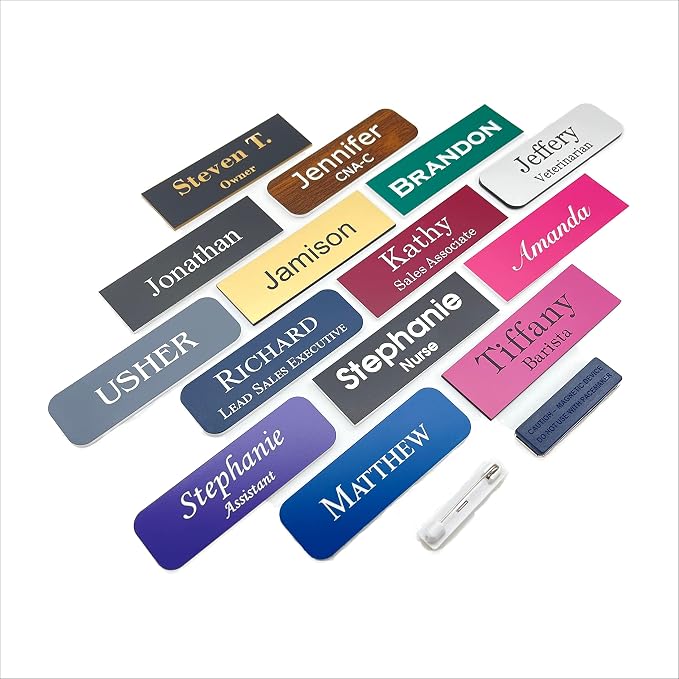 Custom Engraved Name Badges - Image 2