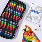 H & B 120 Colored Pencils Set, Art Pencil Kit - Image 2
