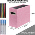 ComfortKeeper 4 Packs Letter Size File Organizer, File Folders Organizer - Image 2