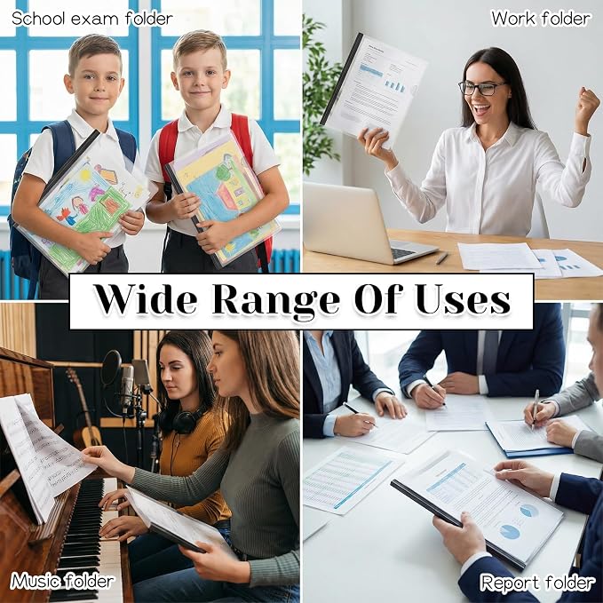 100 Pack Clear Report Covers - Image 6