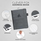 Clever Fox Address Book with alphabetic tabs - Image 2