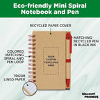 Custom Mini Spiral Notebooks - Image 3