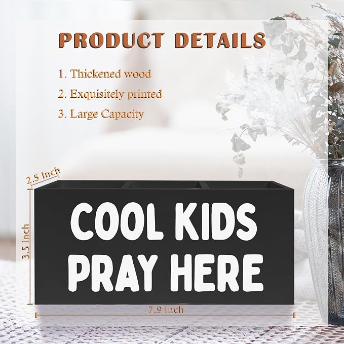 Exqcom Christian Pen Pencil Crayon Holder - Image 6