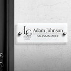 Custom Name Plates for Doors Personalized Wall Name Signs Office Workspace by CustomYourMemories