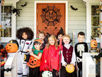 Personalized Halloween Sign, Halloween Door Decor, Initial Door Sign, Custom - Image 2