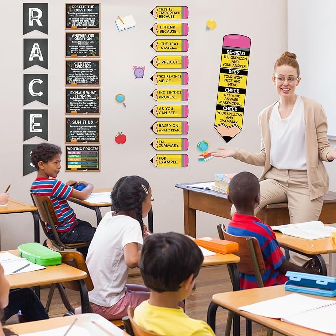 Pasimy Races Writing Strategy Bulletin Board Set Writing Process Posters - Image 6