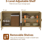 HOCAT 30.7" Accent Cabinet, Modern Buffet Cabinet - Image 3