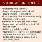 The Duncans Personalized Self-Inking Address Stamp | Envelope Return Address - Image 7