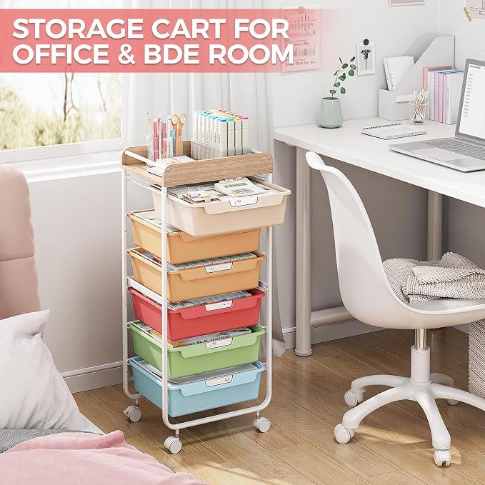 Rolling Storage Utility Cart - Image 6