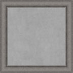 Amanti Art Grey Framed Magnetic Board 24x24 Medium Vision Board by AmantiArt