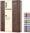 Dotted Spiral Journal Notebook, A5 Hardcover Spiral Journals by Unknown