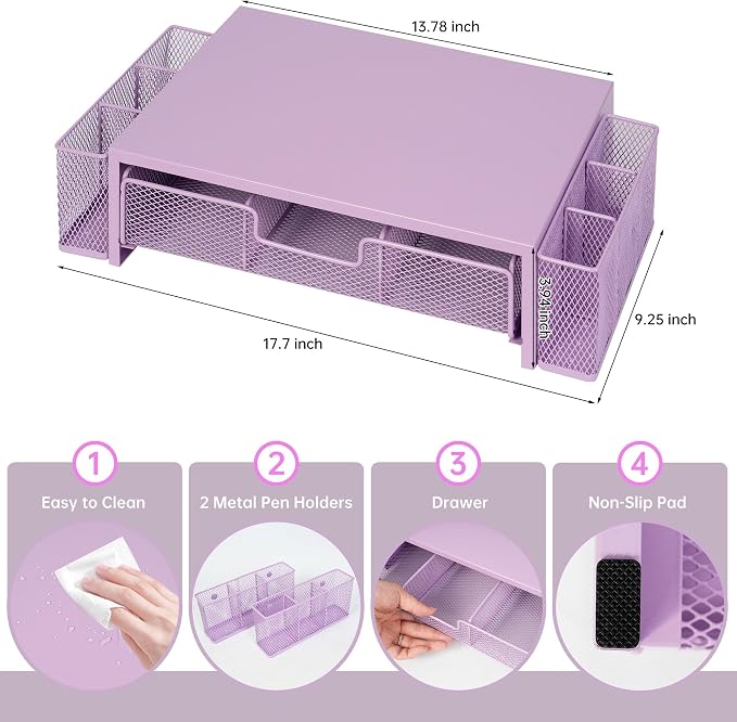 Qupui Computer Monitor Stand Riser - Image 2