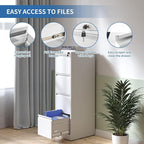 FLIXELIO 4 Drawer File Cabinet - Image 4