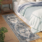 Rugcomf Vintage Medallion Kitchen Runner 2'x6' - Image 3