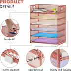 Marbrasse 2 Pack Desk Organizer - Image 3