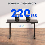 FlexiSpot E6 3-Stage Dual Motor Electric Standing Desk 48 x 30 Sit Stand Up Desk - Image 7