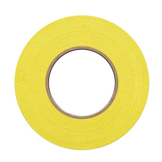 1" Pro Gaff Gaffers Tape 55 yards length yellow matte. Premium Heavy-Duty - Image 4