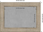 Amanti Art Silver Framed Magnetic Board 22x30 Medium Vision Board - Image 4