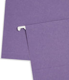 25 Blue Summit Supplies Purple Hanging File Folders - Image 5