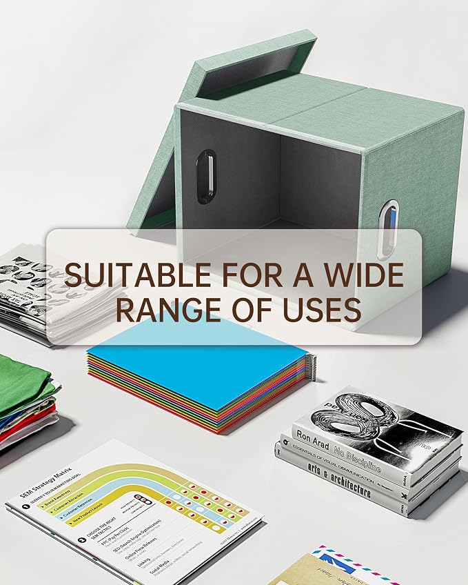 Oterri File Organizer, File Box, File Cabinet - Image 5
