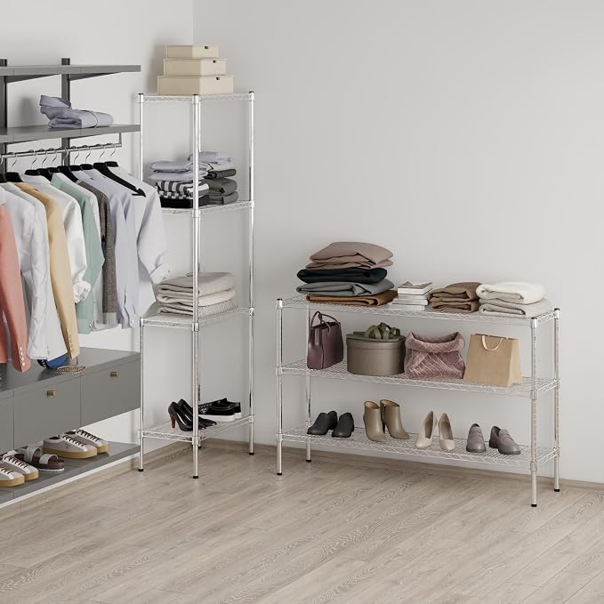 Regal Altair 14" Deep x 54" Wide x 34" Height Wire Shelving Kit | 3-Tier | NSF - Image 7