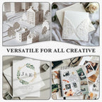 White Cardstock 8.5 x 11"Inch, 80lb Cardstock Paper, 30 Sheets Card Stock Paper - Image 6