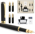 Wordsworth & Black Fountain Pen Gift Set, Includes Ink Bottle, 6 Ink Cartridges by WordsworthBlack