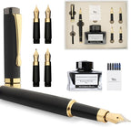 Wordsworth & Black Fountain Pen Gift Set, Includes Ink Bottle, 6 Ink Cartridges by WordsworthBlack