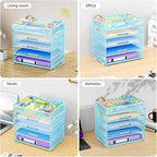 Marbrasse 5-Tier Letter Tray Paper Organizer - Image 7