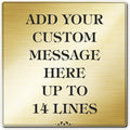 Custom Sign, Office Sign, Business/Office Name Plates by MySignCenter