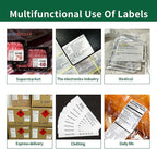 Gemsroyal 4"×5" Shipping Labels Printable, 4×5 inch White Matte Label Stickers - Image 7