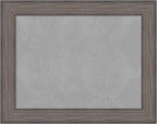 Amanti Art Grey Framed Magnetic Board 23x29 Medium Vision Board by AmantiArt