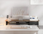 Fenge Monitor Stand, Dual Monitor Riser, 42.5inch Large Desk Computer Monitor - Image 7