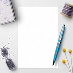 321Done Dot Grid Notepad – Dotted Graph Paper, Small – Made in USA – 50 Sheets - Image 4