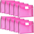 10 Pieces Plastic File Folders Envelope Expanding File Wallet Organizer by Epakh