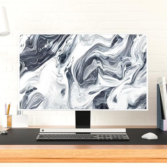 Baocicco Abstract Gray Marble Waterproof 26, 28 Inch Anti-Static Dustproof - Image 4