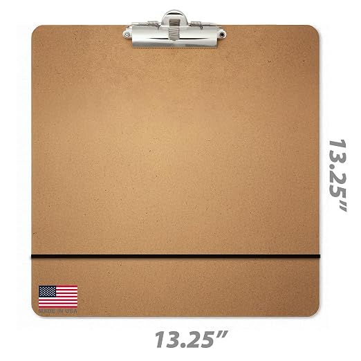 Officemate 13.25" x 13.25" Portable Sketch Board - Image 2