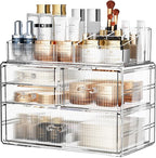 ZHIAI Stackable Storage Drawer, Acrylic Organizer, Cosmetic Organizer - Image 7